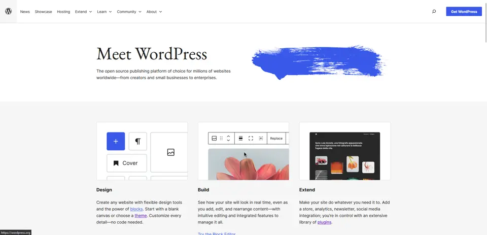 WordPress.org Homepage |